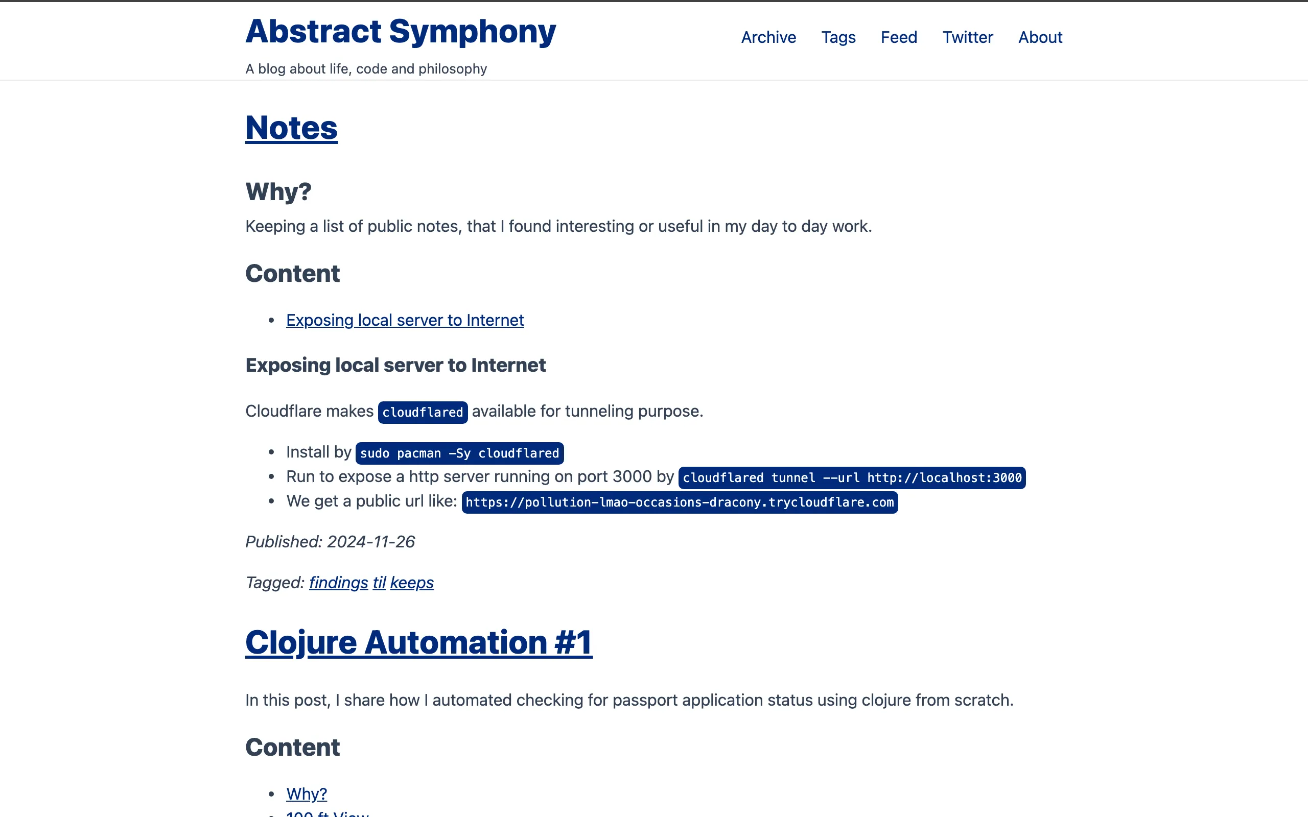 Screenshot of Abstract Symphony