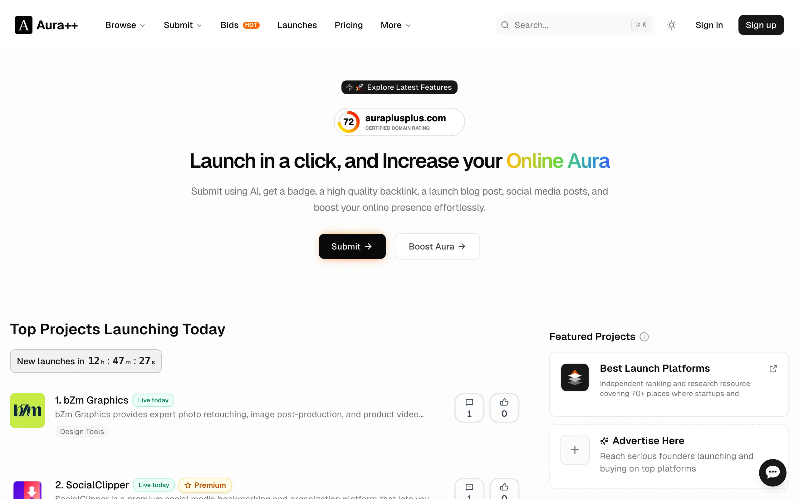 Screenshot of Aura++ | Increase Your Online Aura
