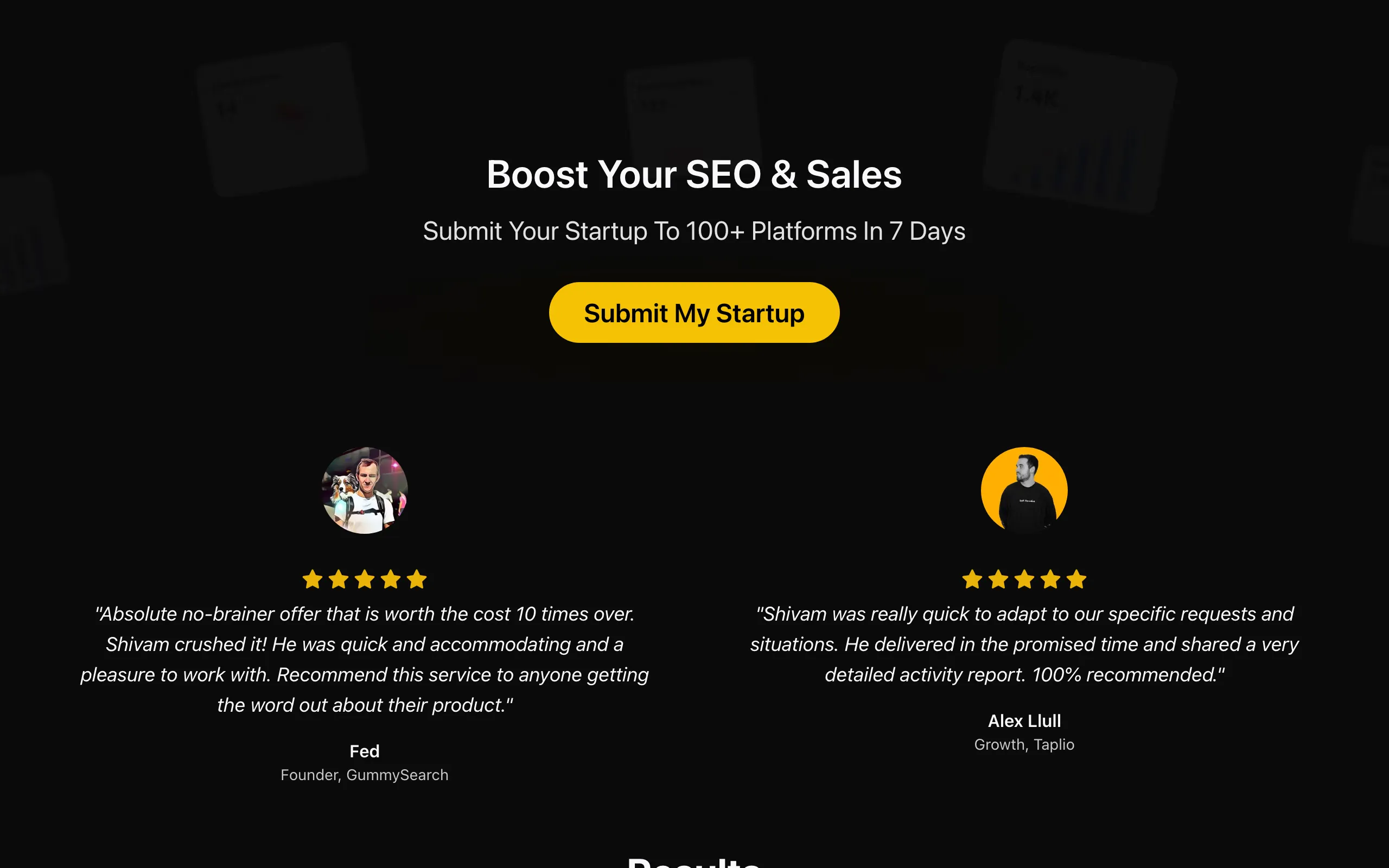 Screenshot of Boringlaunch - Increase Your SEO Score In 30 Days