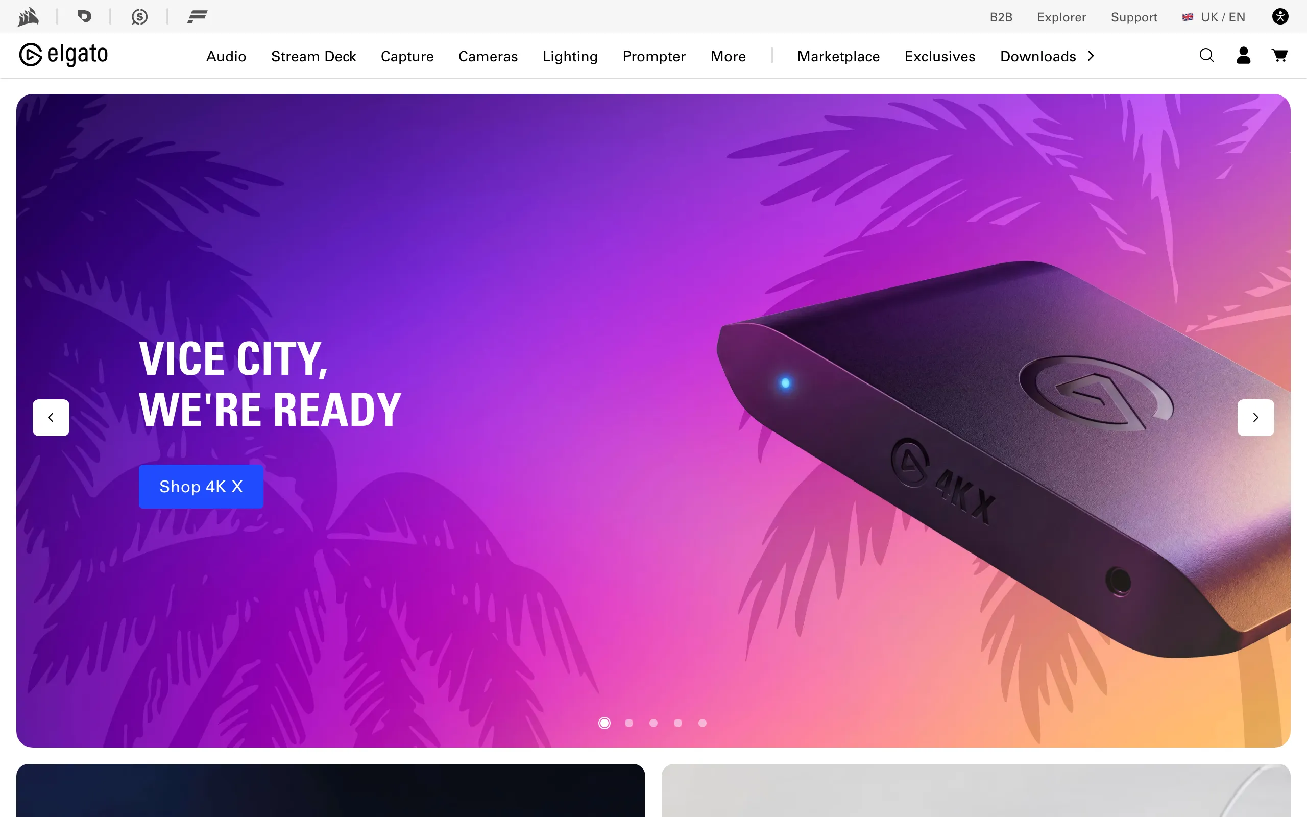 Screenshot of Elgato | Elgato