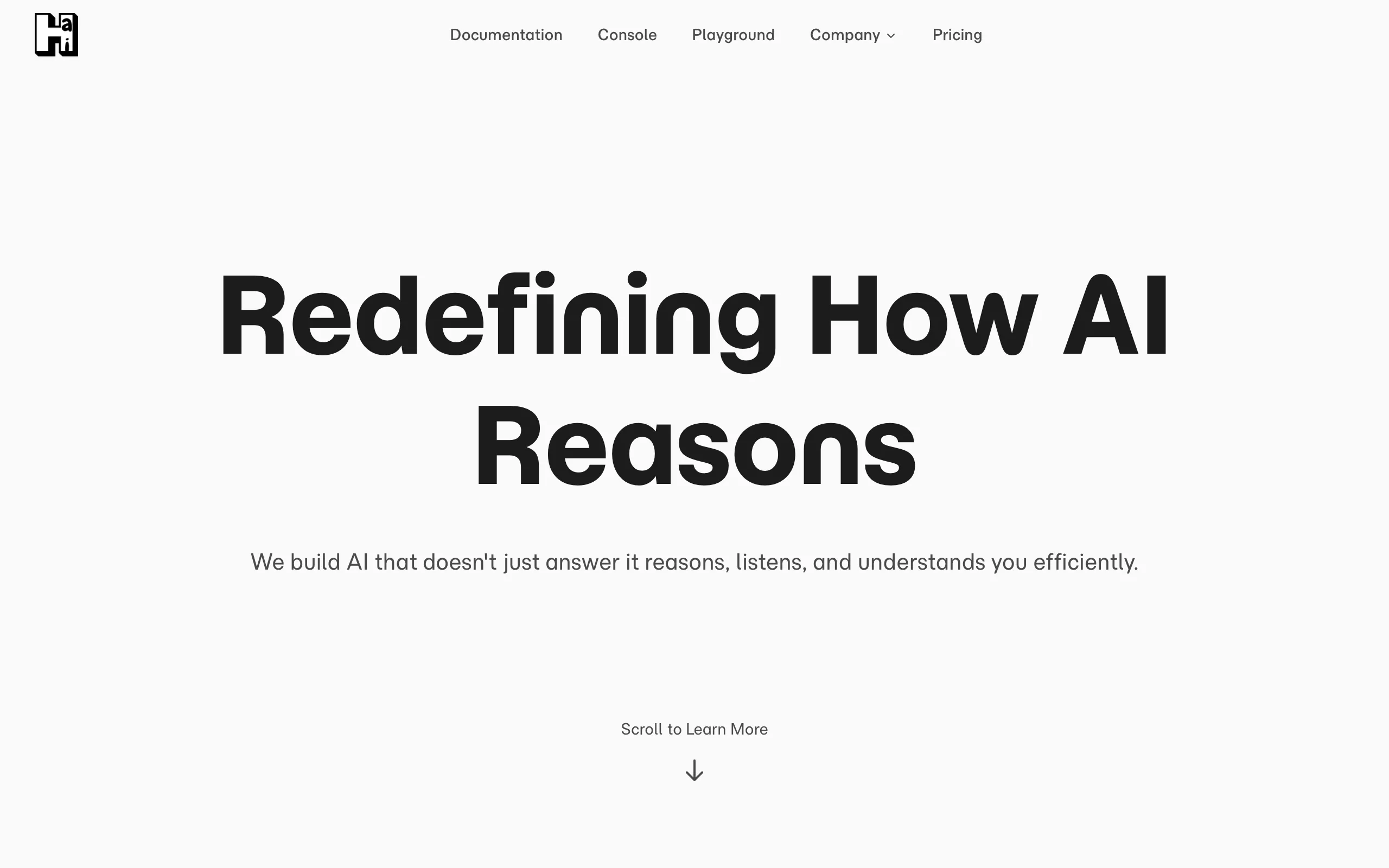 Screenshot of HelpingAI - World's First Chain of Recursive Thoughts LLM