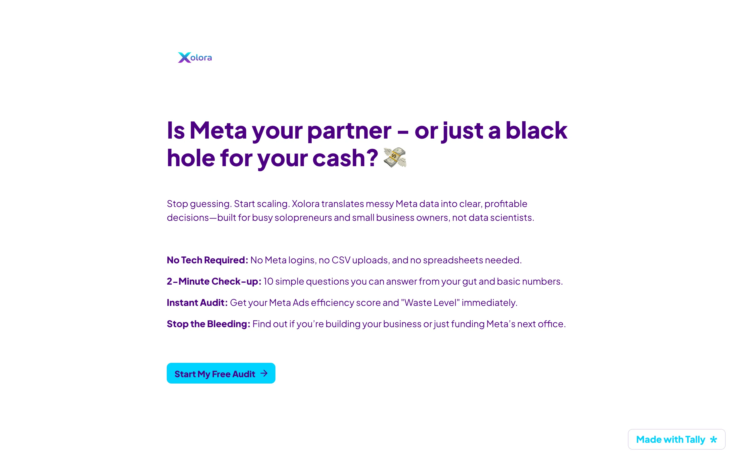 Screenshot of Is Meta your partner - or just a black hole for your cash? 💸