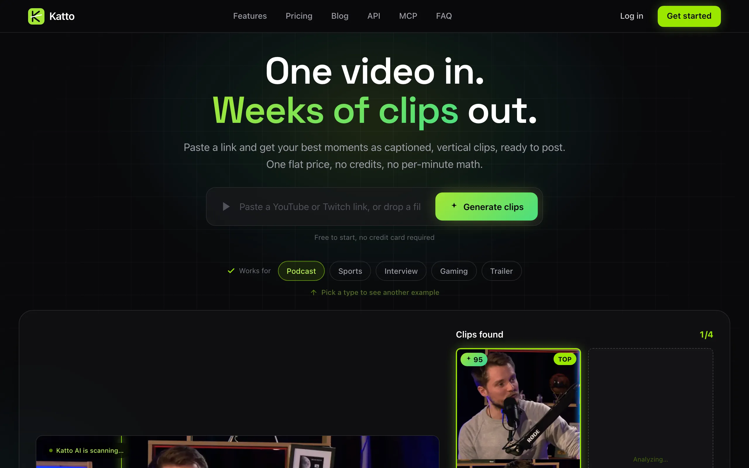 Screenshot of katto