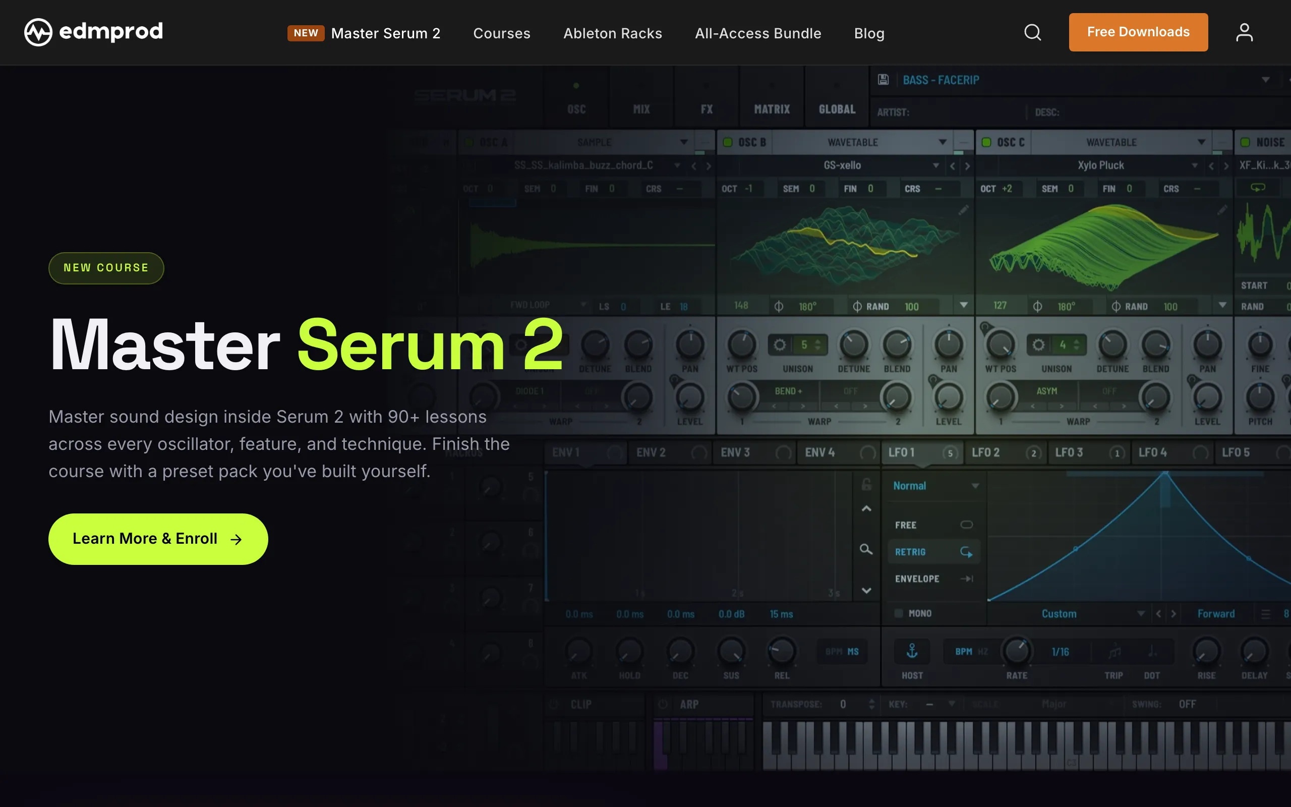 Screenshot of Learn How to Make Electronic Music the Smart Way - EDMProd