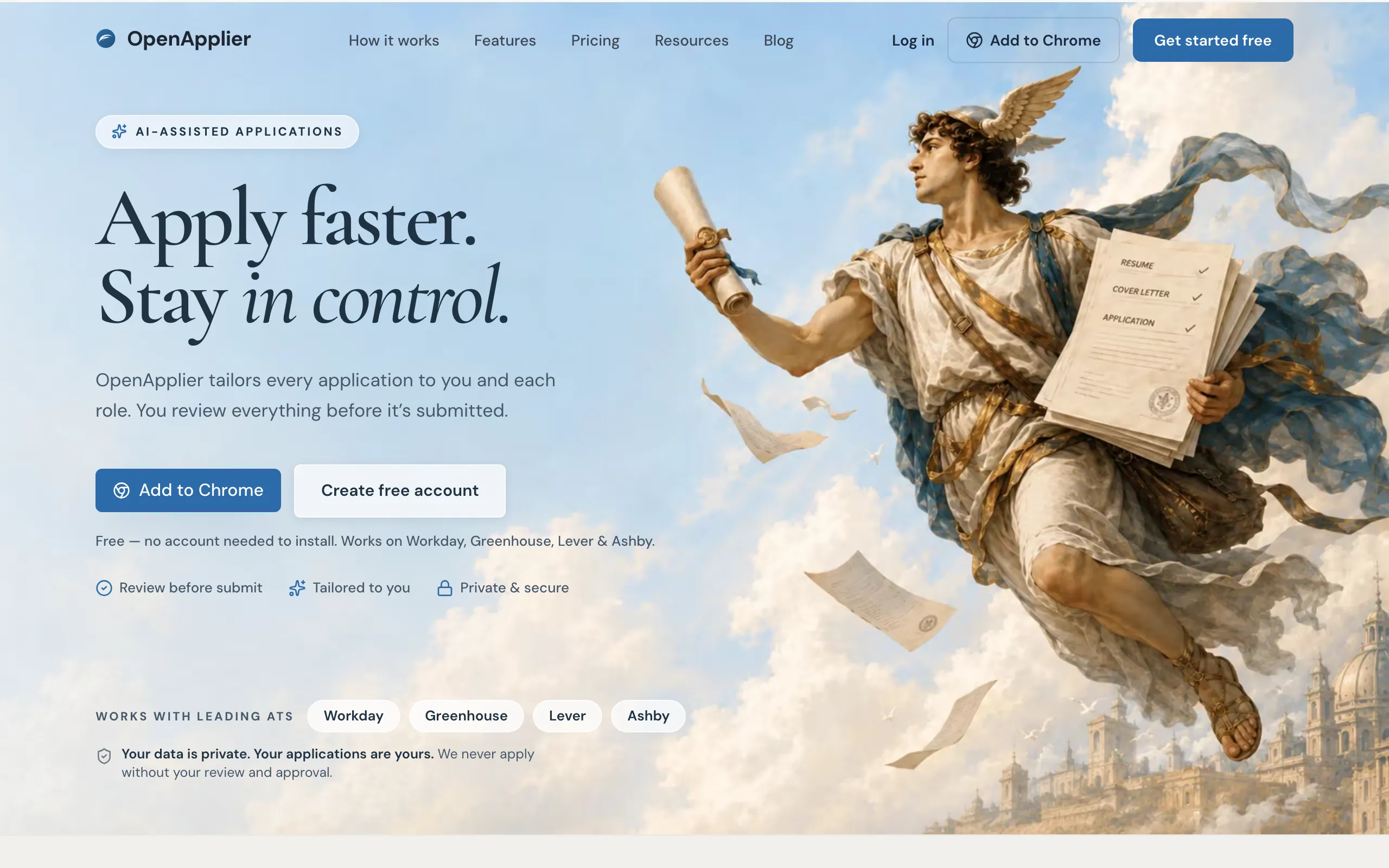 Screenshot of Open Applier — AI Job Application Automation Tool