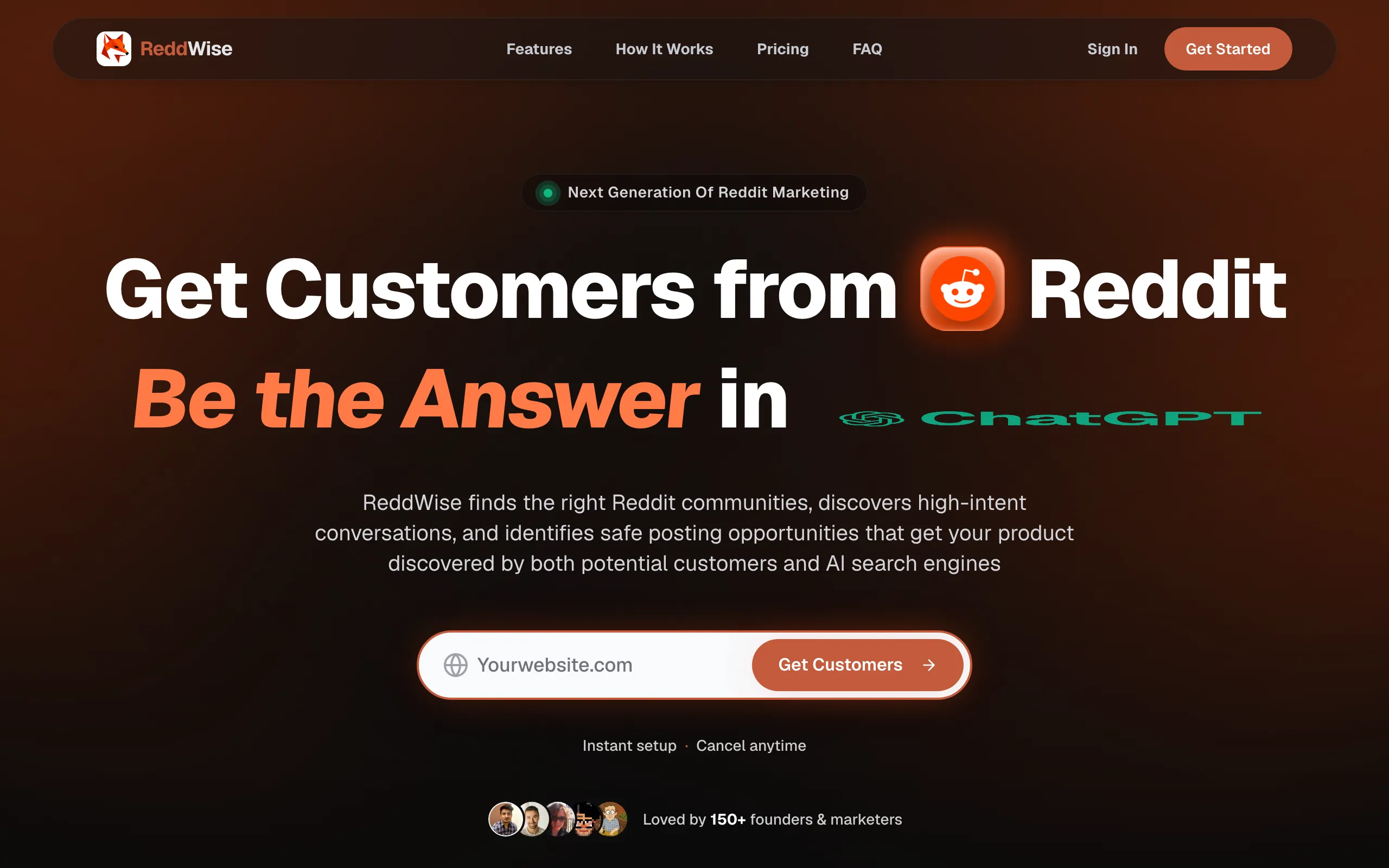 Screenshot of ReddWise - Reddit Growth &amp; Geo-Marketing Platform