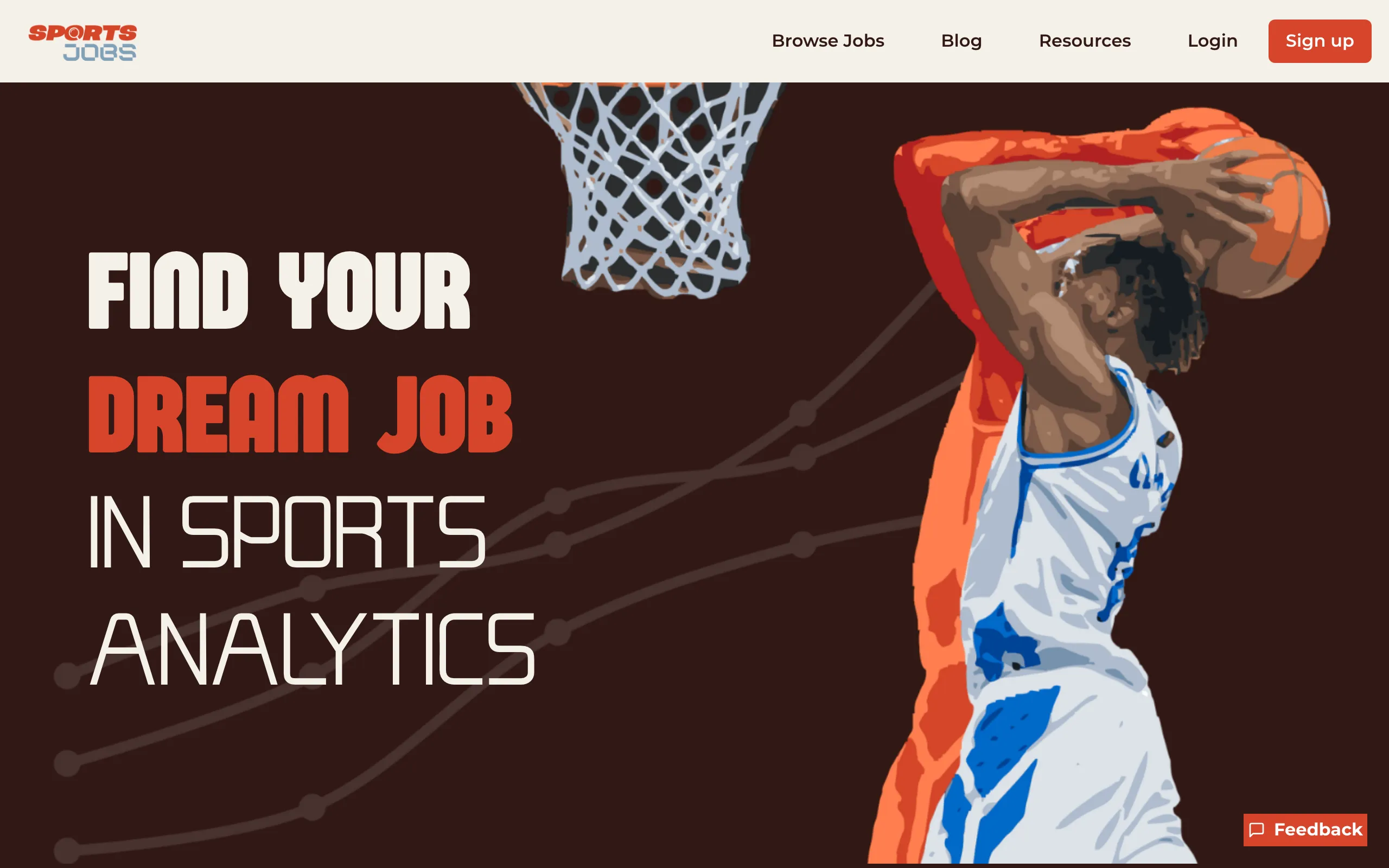 Screenshot of Sports Data &amp; Analytics Jobs | SportsJobs Online