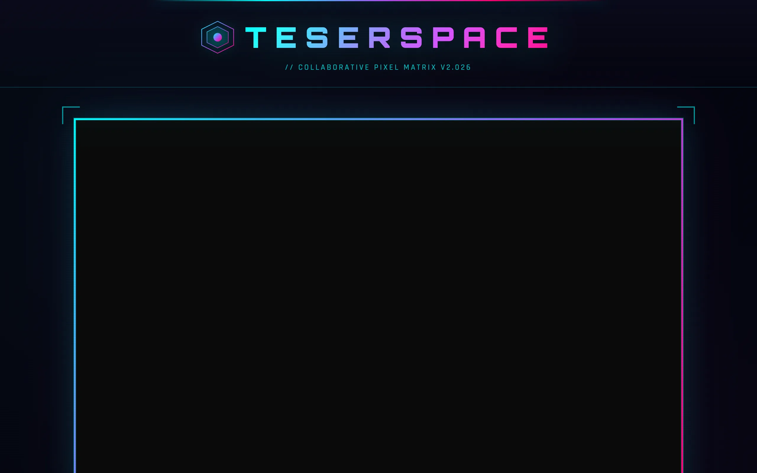 Screenshot of TeserSpace - Global Canvas