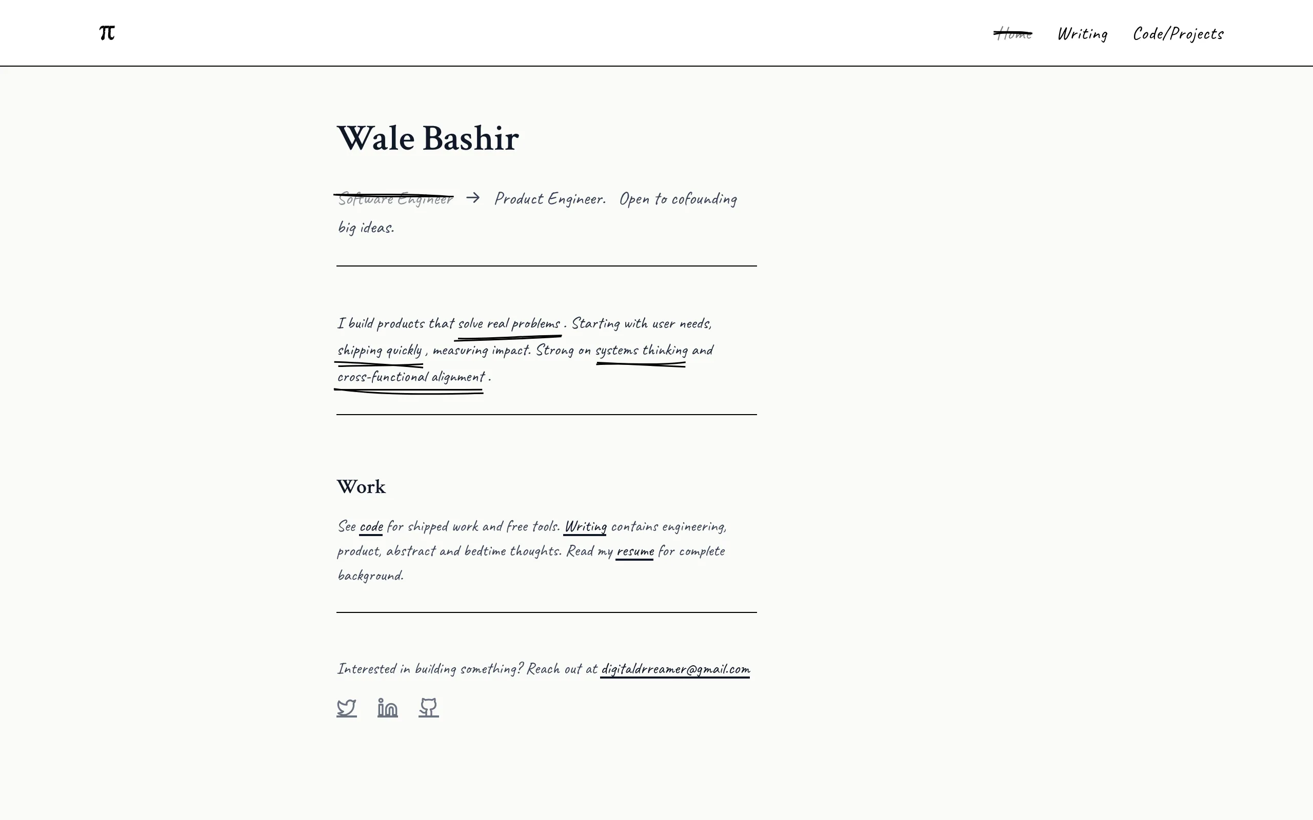 Screenshot of Wale Bashir (@digitaldrreamer)