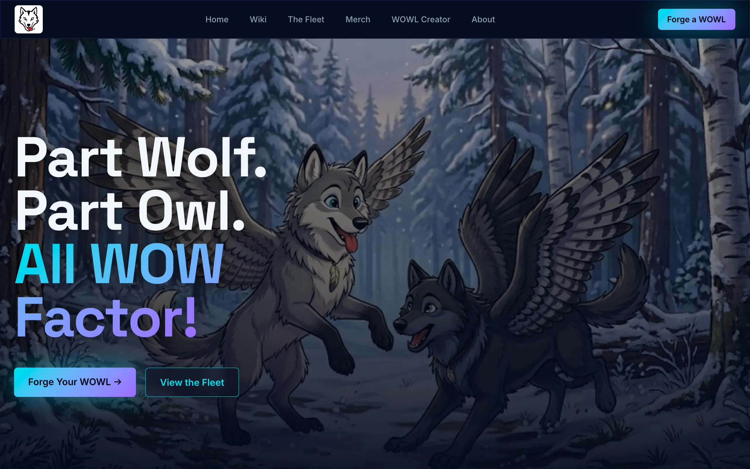 Screenshot of WOWLS! Mythical Predators of Unicorns